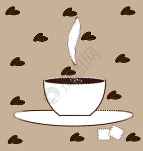 手工磨咖啡豆机咖啡杯 可口可乐插画