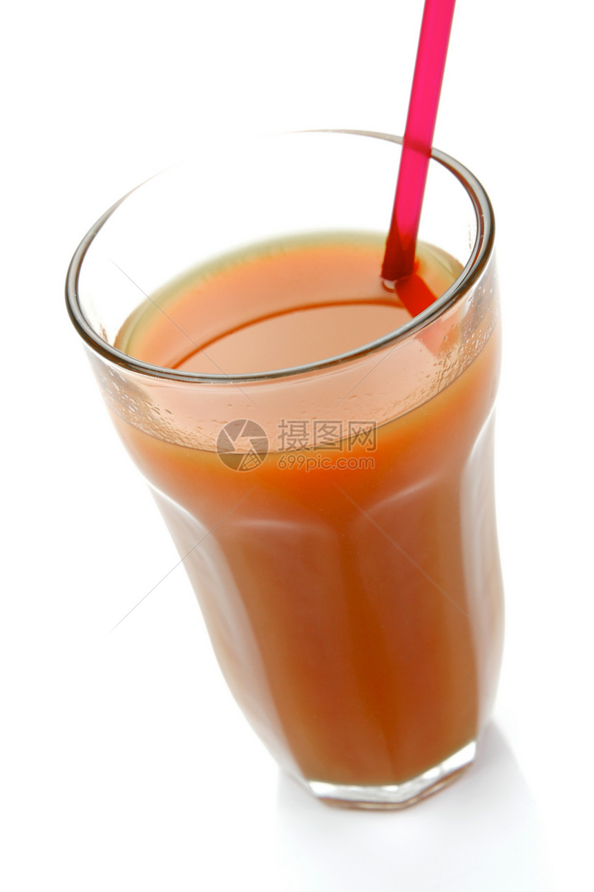 番茄汁白色饮料水果食品概念果汁食物图片