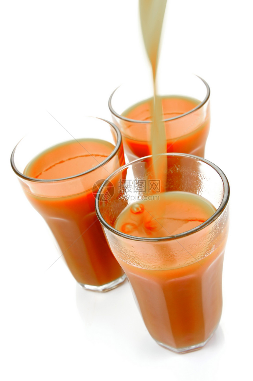 番茄汁饮料概念食物食品水果白色果汁图片
