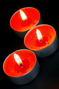 红茶灯蜡烛香味茶色红色火焰温泉黑色燃烧烧伤情绪背景图片
