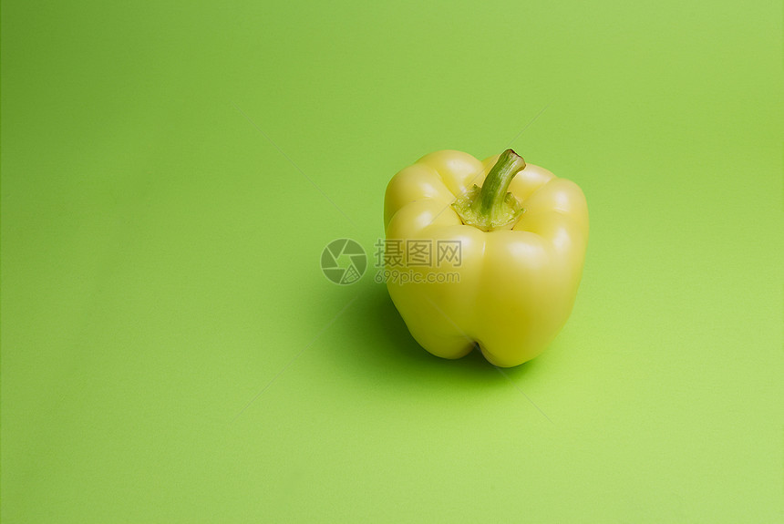 黄胡椒餐厅胡椒绿色背景黄色文化香料静物营养辣椒图片