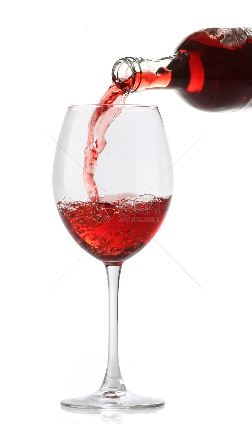 泼红酒饮料瓶子水晶品酒香味液体飞溅酒杯玻璃红色图片