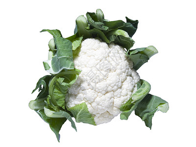 花椰菜花绿色菜花白色素食者健康饮食蔬菜食物高清图片