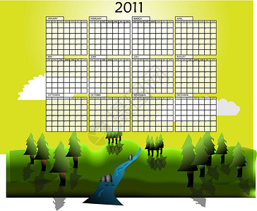 2011年风貌矢量卡设计图片