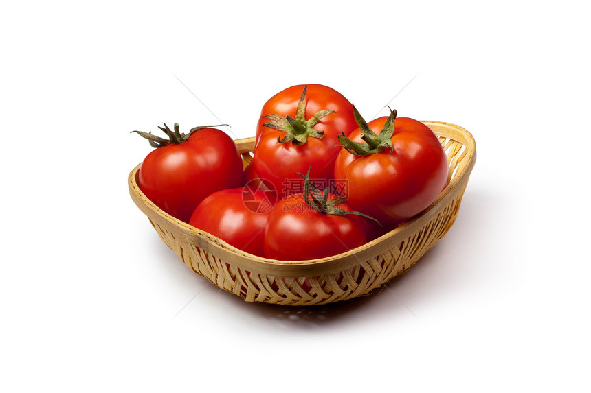 番茄篮子水果宏观蔬菜生长食物饮食绿色烹饪活力美食图片