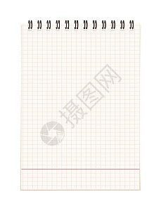 螺旋纸用于设计设计的笔记本打开页面卡通片字帖公告教科书草图学校框架螺旋办公室日记插画