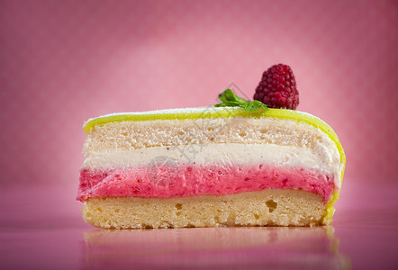 蛋糕糖粉绿色图层背景图片