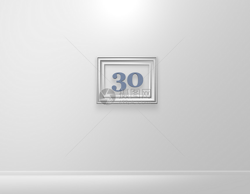 30 三十展示展览数学博物馆插图房间相框周年框架边界图片