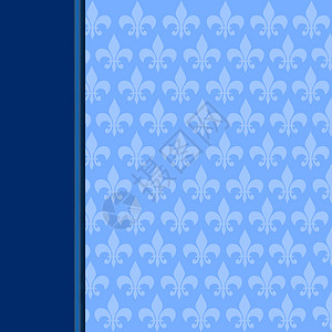 蓝壁纸装饰设计插图背景图片