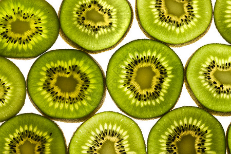 KIWI背景奇异果水果热带绿色食物背景图片