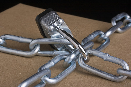 锁链预防纽带障碍安全力量隐私警卫盒子保障挂锁背景图片