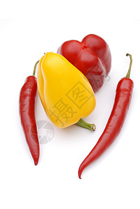 彩辣椒食物香料红色蔬菜背景图片
