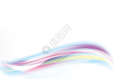 摘要矢量波蓝色和粉色颜色横幅韵律网络紫色艺术条纹活力白色微风流动背景图片