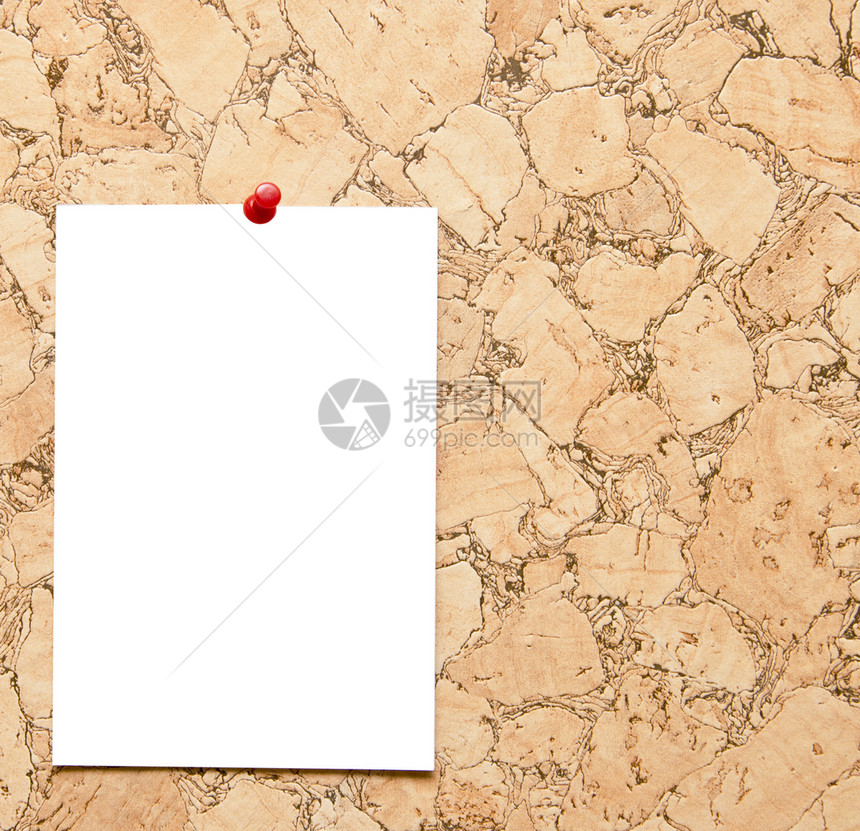 粘性笔记软木床单白色文档图钉别针邮政笔记本图片