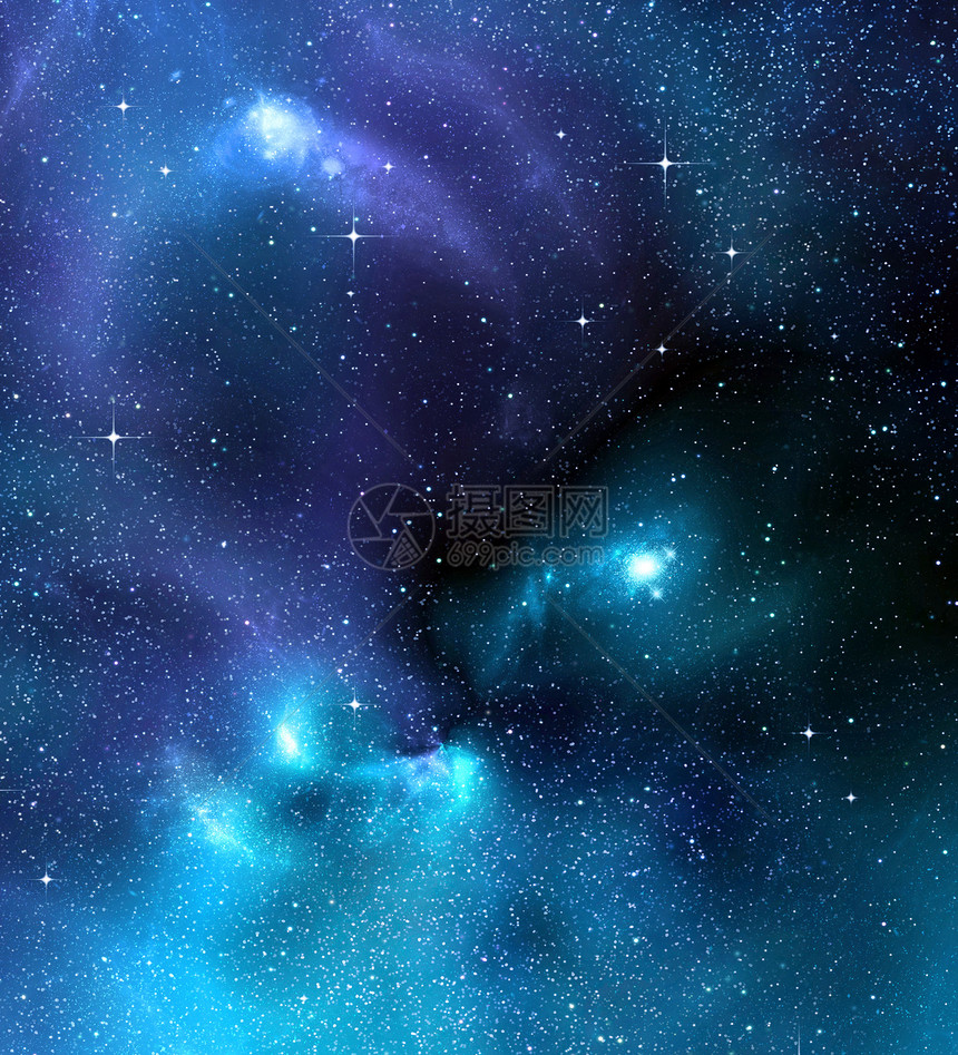 深外层空间的恒星背景星空星星天文学星云插图天空气体场地图片