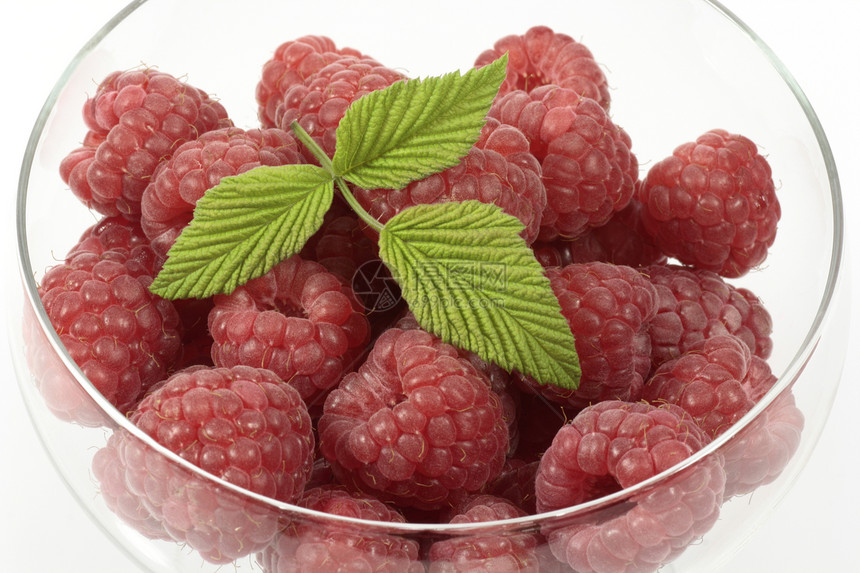 草莓甜点红色水果营养食物浆果健康叶子树叶图片
