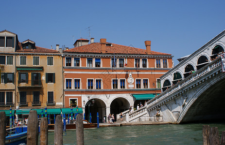 威尼斯缆车旅行假期水域背景图片