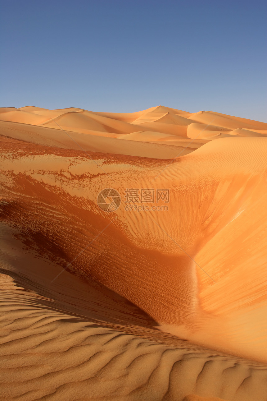 空的四分之一面体孤独空季色彩沙丘干旱风景场景寂寞旅游旅行图片