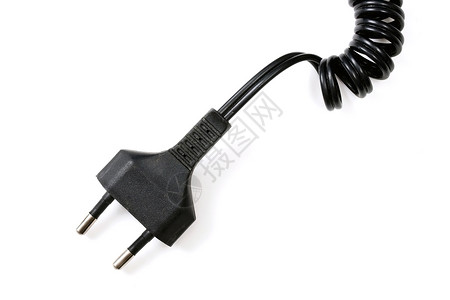 电气插件电源电缆插头电源线背景图片