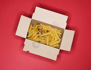 意大利面粉包食品维安静物背景木板食物阴影盒子纸盒卡片背景图片