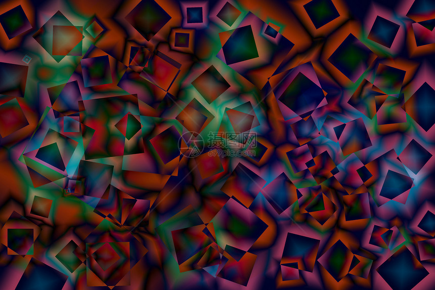 色彩多彩的抽象背景绿色艺术电脑网络黑色白色圆圈活力墙纸红色图片