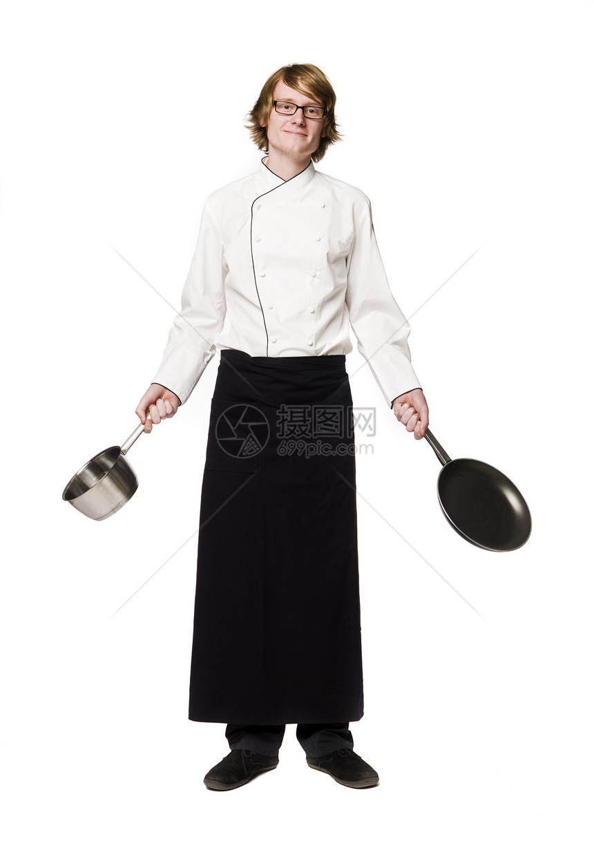 厨主汤锅食物围裙烹饪工作厨师男人伴侣男性男生图片