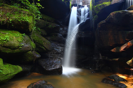 胡内多阿拉北阿拉巴马峡谷旅行运动岩石瀑布荒野环境地质学洞穴流动背景