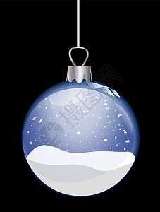 圣诞节玻璃球的插图框架雪花墙纸星星背景图片
