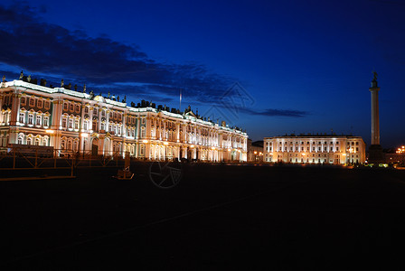 圣彼得堡风光地方建筑结构街道房子都市历史城市中心背景图片