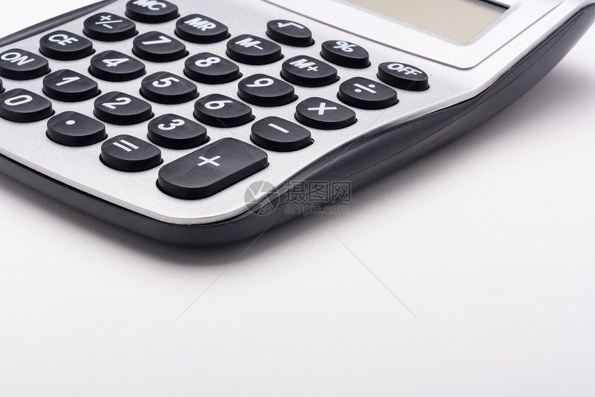计算器按钮器具会计服务数学计算塑料数字金融黑色图片