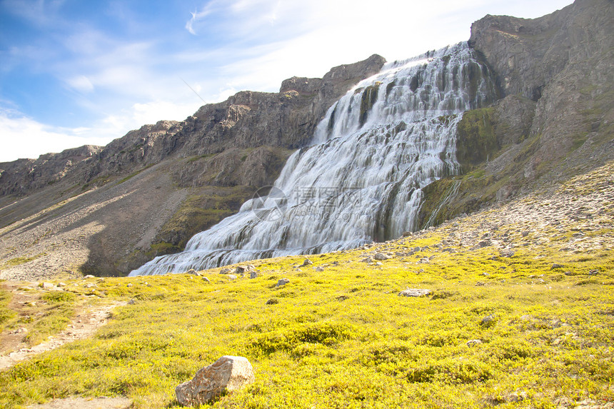 冰岛 Dynjandi瀑布图片