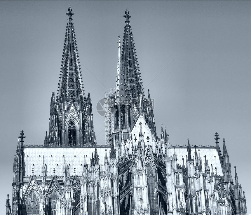 科伦大教堂建筑学主场黑色教会白色信仰宗教图片