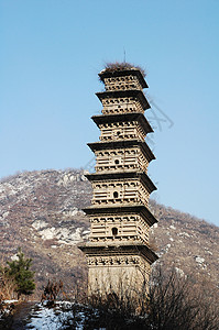 古代塔寺宗教寺庙建筑文化建筑学天空树木历史艺术蓝色图片