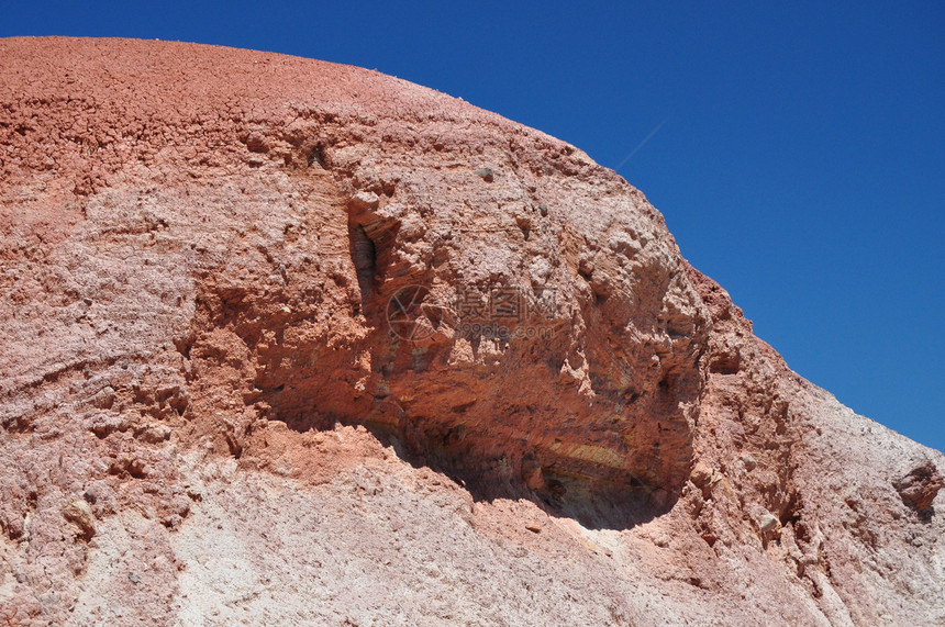哈莱特湾的岩石形成地形蓝色地质学气候峡谷天空旅游国家地理假期图片