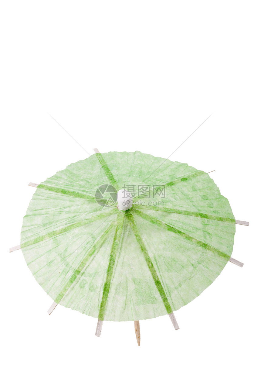 纸伞异国圆形乐趣装饰品装饰酒吧情调绿色阳伞活力图片