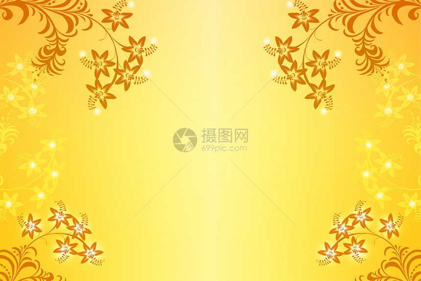 美丽抽象的花形背景活力电脑圆圈艺术墙纸网络黄色白色圆形图片
