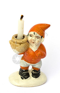 Gnome 雕像背景图片