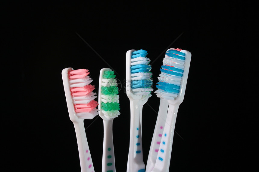 牙刷塑料福利卫生牙科黑色图片