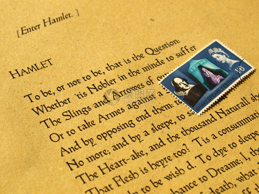 威廉莎士比亚文学村庄邮件邮资邮票剧院诗歌作者宏观王子图片