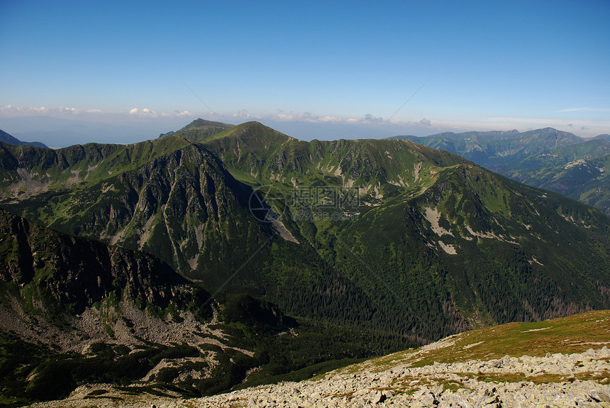 塔特里山顶峰山峰海拔热情冒险图片