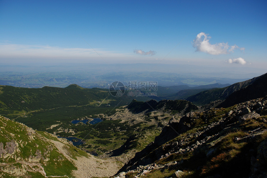 塔特里山海拔冒险山峰热情顶峰图片