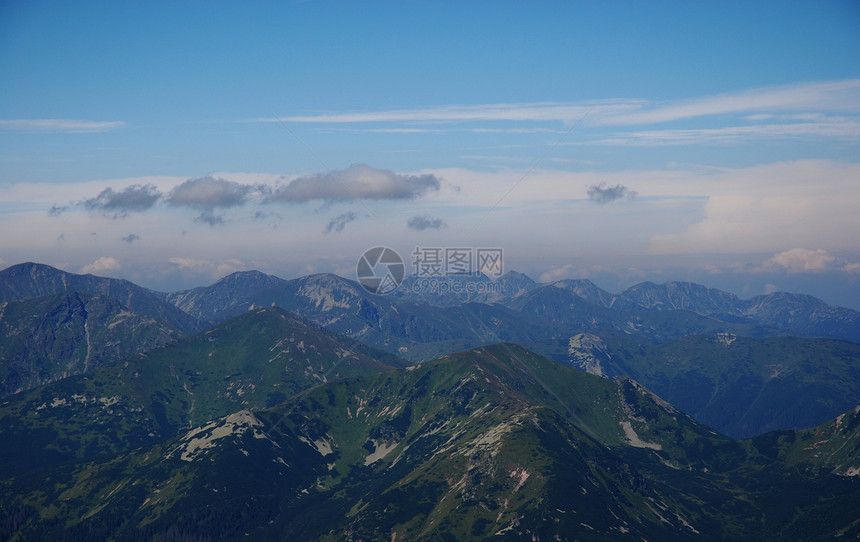 塔特里山山峰冒险顶峰热情海拔图片