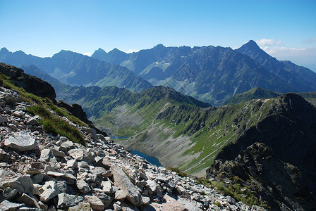 塔特里山热情冒险山峰海拔顶峰高清图片