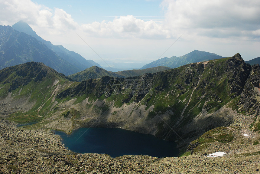 塔特里山热情顶峰山脉海拔山峰图片