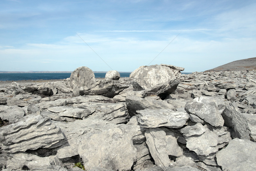 岩石布伦风景中的灰色岩石图片