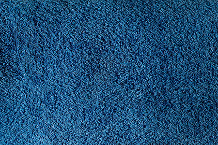 毛纹理织物宏观蓝色抹布布料地毯条纹材料纺织品背景图片