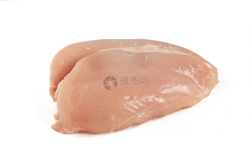 鸡胸鱼片营养食物家禽餐厅粉色白色肌肉饮食午餐图片