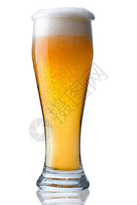 啤酒杯飞沫啤酒啤酒厂玻璃黄色气泡金子泡沫白色液体背景图片