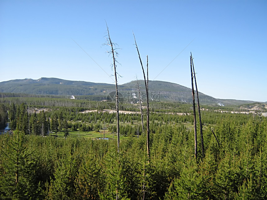 山区风风公园乡村风景远足城市季节林地农村森林远足者图片