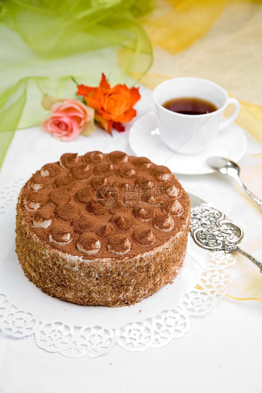 美味蛋糕烘烤甜点咖啡手工餐厅可可面包玫瑰巧克力生日图片